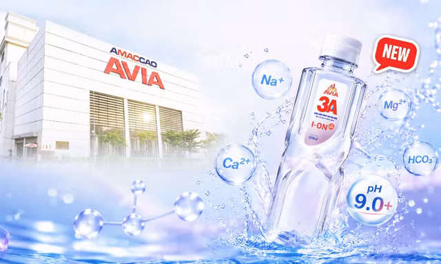 AVIA 3A và tham vọng biến nước i-on “Kiềm ngon” thành lựa chọn sức khỏe mỗi ngày 