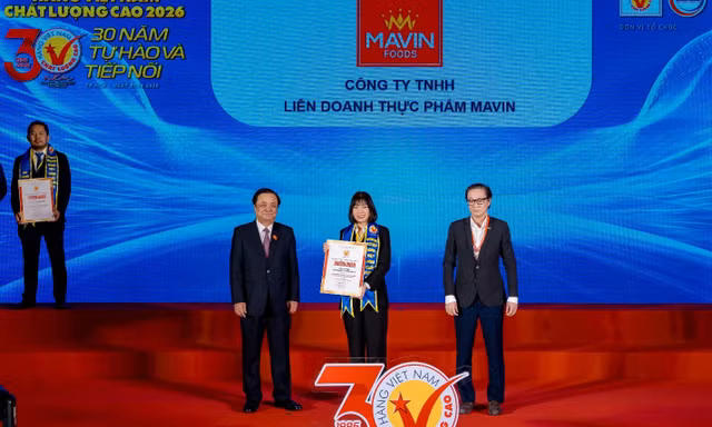 Mavin Foods lần đầu tiên được vinh danh Hàng Việt Nam Chất Lượng Cao