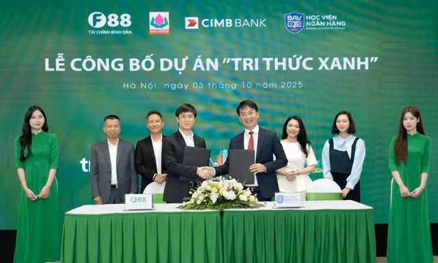 F88 khởi động dự án 'Tri thức Xanh' phổ cập tài chính cho người dân