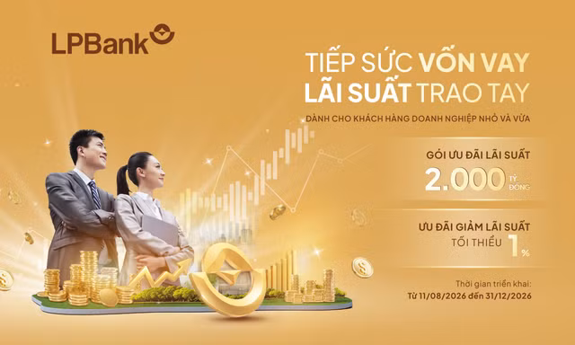 LPBank khơi thông dòng vốn 2.000 tỷ đồng, tiếp sức doanh nghiệp nhỏ và vừa tăng trưởng