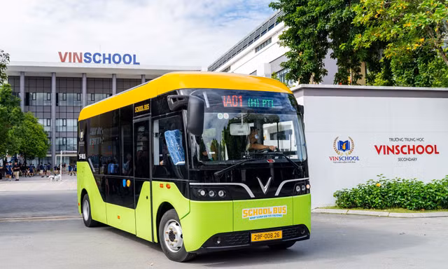 Ra mắt dịch vụ “xe điện học đường chuyên biệt” đầu tiên tại Việt Nam