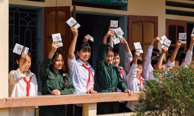 Hành trình Từ Trái Tim: Đánh thức khát vọng lập thân cho học sinh nơi địa đầu Tổ Quốc