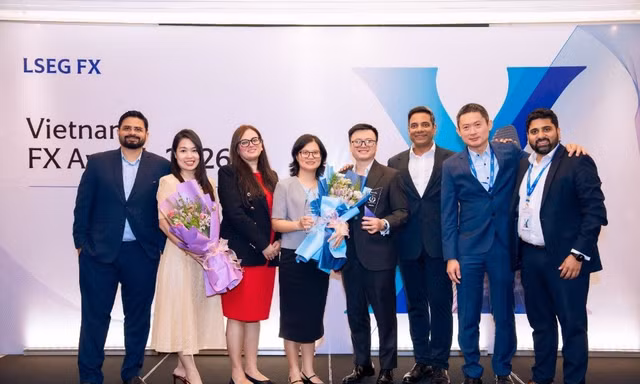 Eximbank duy trì vai trò nhà tạo lập thị trường ngoại hối, 6 năm liên tiếp được LSEG vinh danh