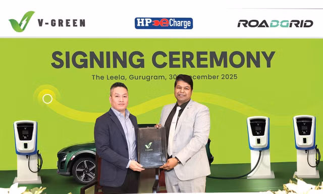 V-Green và Roadgrid India công bố hợp tác chiến lược nhằm mở rộng hạ tầng sạc nhanh xe điện trên toàn Ấn Độ