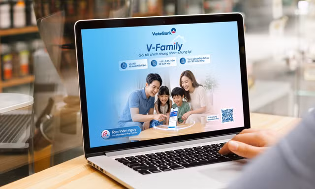 Gắn kết gia đình, mở khóa đặc quyền cùng V-Family của VietinBank