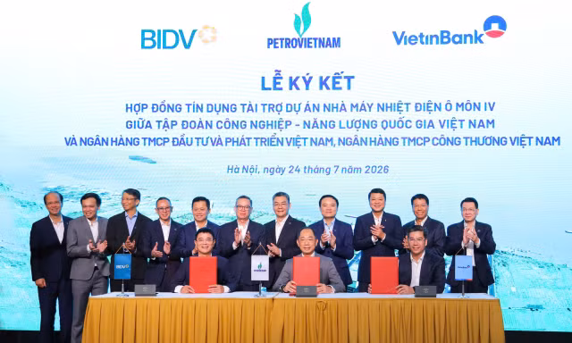 BIDV và Vietinbank thu xếp 7.300 tỷ, đồng hành với Petrovietnam triển khai nhà máy nhiệt điện Ô Môn IV