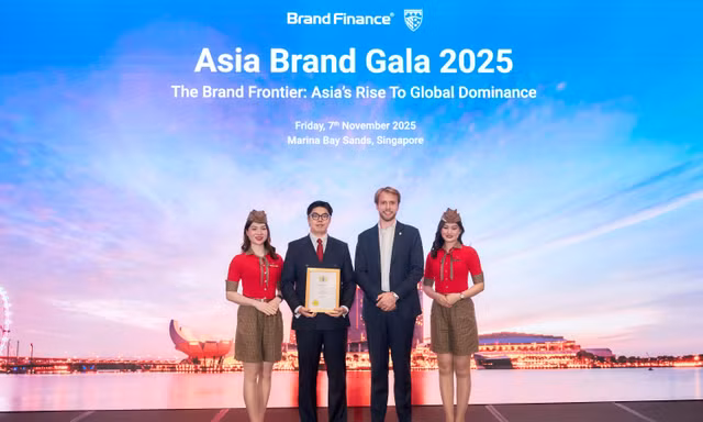 Vietjet thuộc nhóm thương hiệu hàng không lớn nhất ASEAN 2025
