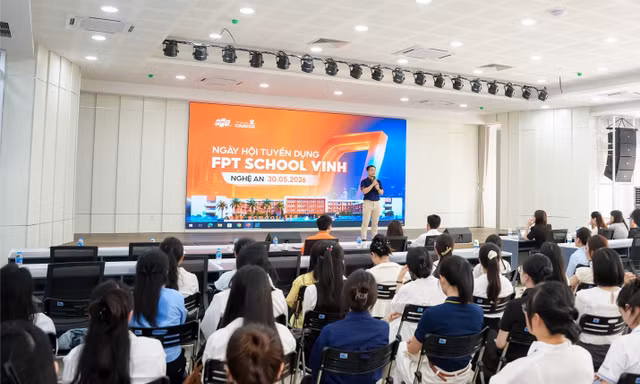 FPT School Vinh tuyển dụng quy mô lớn trước thềm năm học mới