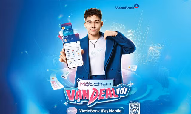 VietinBank kết hợp Jun Phạm tung bão 'deal' độc quyền trên VietinBank iPay Mobile