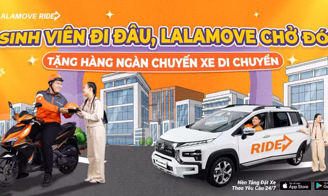 Lalamove tặng hàng ngàn chuyến di chuyển cho sinh viên dịp Tết