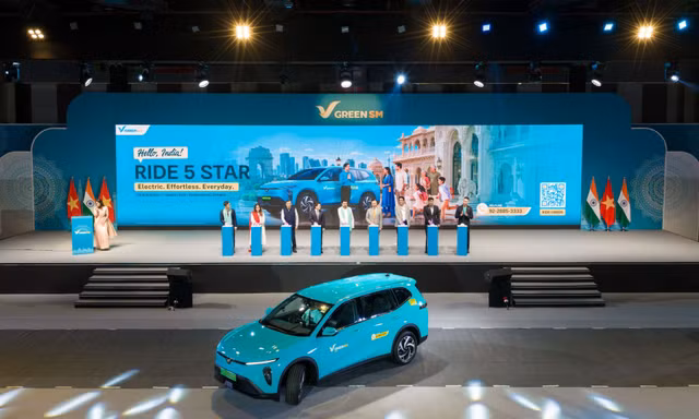 Green SM ra mắt dịch vụ taxi thuần điện Green SM Limo tại Ấn Độ