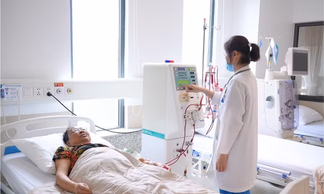 Quy trình kiểm soát an toàn cho mỗi ca chạy thận