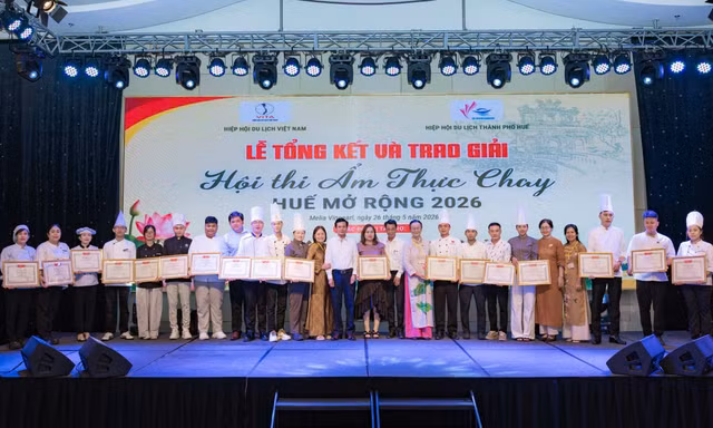 Nét Huế Hà Nội Giành Giải Đặc Biệt Tại hội thi ẩm thực chay Huế mở rộng 2026