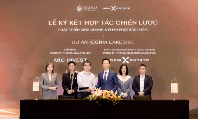Lễ ký kết hợp tác chiến lược dự án Iconia Lakeside - 54 Tố Hữu