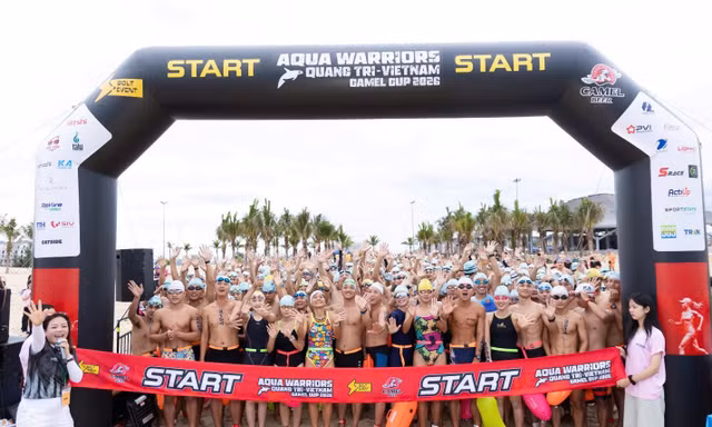 Aqua Warriors Quảng Trị 2026 - Camel Cup: Những màn bứt phá ấn tượng trên đường đua bơi - chạy