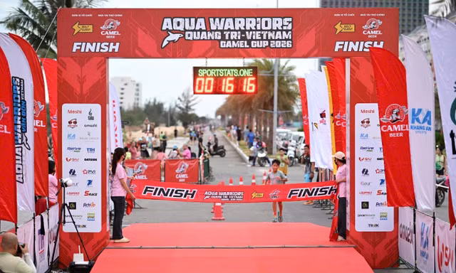 Aqua Warriors Quảng Trị 2026 - Camel Cup: Những màn bứt phá ấn tượng trên đường đua bơi - chạy