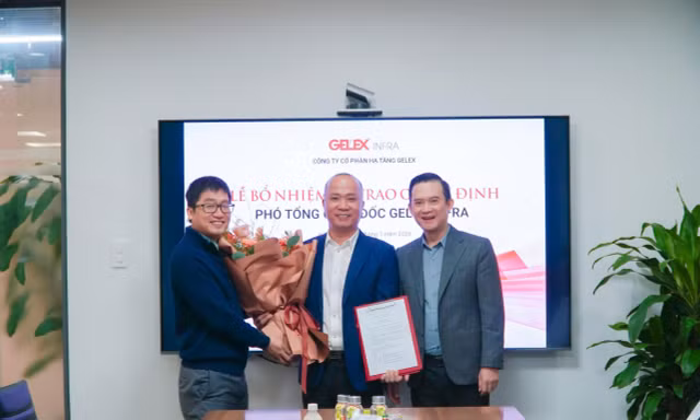 Hạ tầng GELEX bổ nhiệm Phó Tổng Giám đốc, tăng cường năng lực triển khai chiến lược phát triển