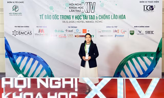 Giám đốc Ngân hàng Mô –Tế bào gốc VICELLS ghi dấu ấn chuyên môn tại hội nghị tế bào gốc thường niên 