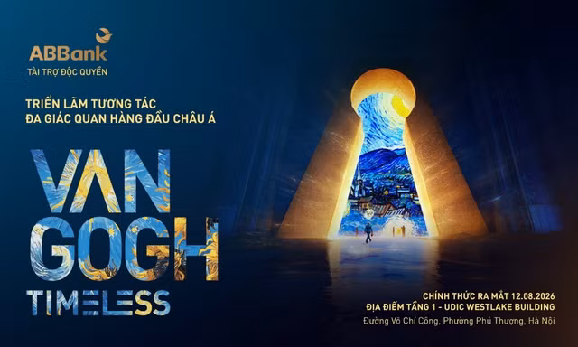 Mở tài khoản, gửi tiết kiệm, dùng thẻ… và nhận quà triển lãm hàng đầu châu Á từ ABBank
