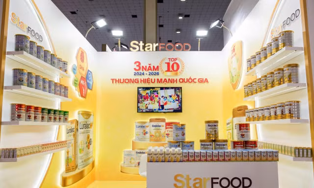 StarFOOD khẳng định vị thế tại Triển lãm Quốc tế ngành Sữa bằng 'Dinh dưỡng khoa học'