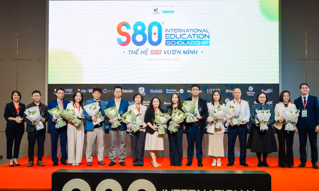 Học bổng S80 ghi nhận kết quả tích cực sau gần một tháng triển khai
