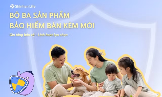 Shinhan Life Việt Nam ra mắt 3 sản phẩm bảo hiểm bán kèm mới, tối ưu hóa kế hoạch bảo vệ toàn diện cho khách hàng