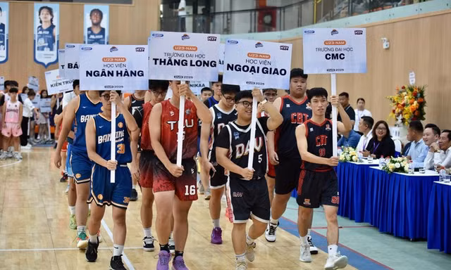 Khai mạc GMB League 2025: Kiến tạo sân chơi chuyên nghiệp cho học sinh, sinh viên đam mê bóng rổ