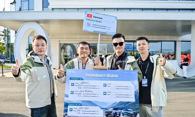 Omoda C5 SHS-H chứng minh khả năng vận hành vượt trội, di chuyển gần 1.000km chỉ với một bình xăng