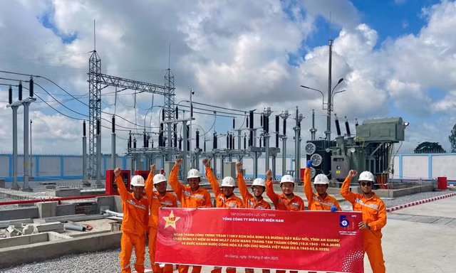 EVNSPC hoàn thành hai công trình trọng điểm chào mừng 80 năm Quốc khánh 