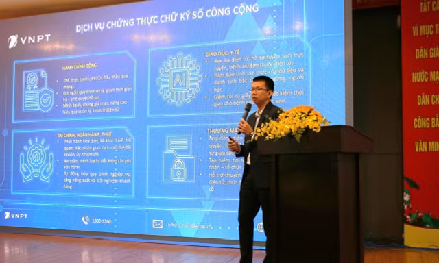 Trải nghiệm giao dịch điện tử an toàn cùng VNPT tại TP.HCM