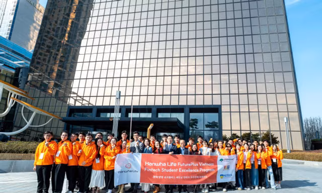 Nhân tài Fintech Việt Nam học tập thực tế tại Hàn Quốc cùng dự án Hanwha Life Future Plus
