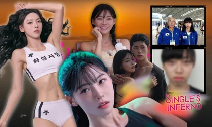 Single's Inferno 5: Quá khứ của "bản sao" Karina aespa hút 1 triệu tương tác