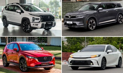 Loạt ô tô bán chạy nhất các phân khúc từ đầu năm 2025