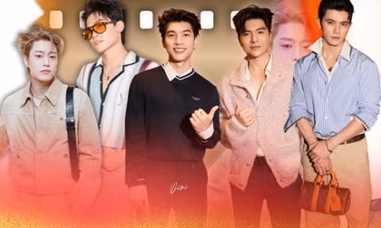 HIEUTHUHAI phối trang phục phá cách, Thái Lê Minh Hiếu đẹp đỉnh ở sự kiện LV