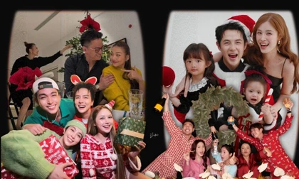 Noel 2025: Ngô Thanh Vân - Huy Trần, Puka - Gin Tuấn Kiệt khoe con đầu lòng