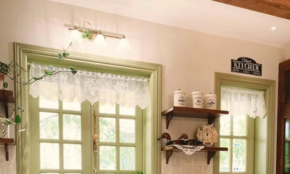 Căn bếp xanh bơ đậm chất cottagecore khiến các bà nội trợ phát 'cuồng'