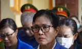 Bà Lê Thúy Hằng tại phiên tòa.