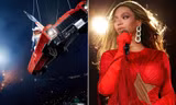 Sao nữ gặp sự cố sân khấu: Beyoncé suýt rơi từ trên cao, Olivia Rodrigo "sụt hố"