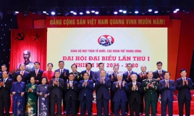 Bế mạc Đại hội Đảng bộ Mặt trận Tổ quốc, các đoàn thể Trung ương