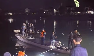 Nam sinh lớp 9 trượt chân đuối nước khi qua đập tràn trong đêm