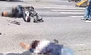 Tai nạn giao thông nghiêm trọng ở Quảng Trị, 3 thanh niên thương vong