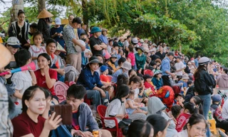 Cảnh tượng đông đúc ở Quảng Trị