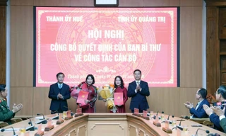 Quyết định điều động, luân chuyển Chủ nhiệm Ủy ban Kiểm tra Huế và Quảng Trị 