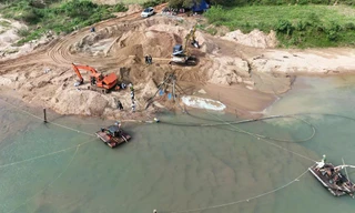 Công an Quảng Trị phá chuyên án ‘cát lậu’ quy mô lớn 