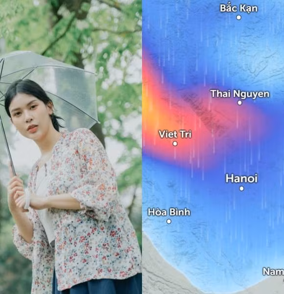 Gió Đông Bắc về giúp thời tiết Hà Nội trở nên mát mẻ trong tuần này