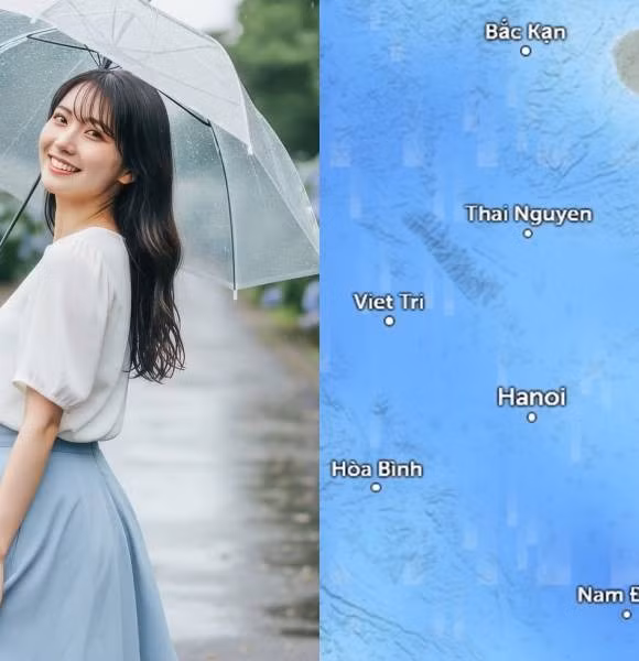 Dự báo có mưa tại Hà Nội từ đêm 15/6, giảm nhiệt từ ngày mai