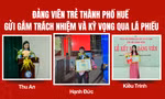 Đảng viên trẻ thành phố Huế gửi gắm trách nhiệm và kỳ vọng qua lá phiếu