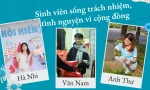 Sinh viên sống trách nhiệm, tình nguyện vì cộng đồng