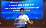 Nam sinh viên Logistics với dấu ấn giải Nhì Khởi nghiệp đổi mới sáng tạo cấp quốc gia