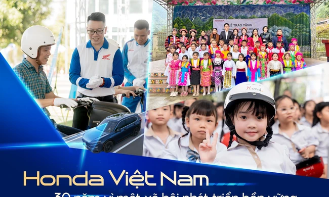 Honda Việt Nam - 30 năm vì một xã hội phát triển bền vững
